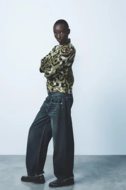 Sale JERSEY PUNTO JACQUARD ANIMAL Mujer Cárdigan / Jerséis|Punto