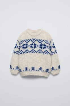 Niños ZARA 1½ - 6 Años·Punto|1½ - 6 Años·Punto<JERSEY PUNTO JACQUARD SKI COLLECTION