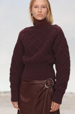 Sale JERSEY PUNTO LANA 100% LIMITED EDITION Mujer Cárdigan / Jerséis|Punto