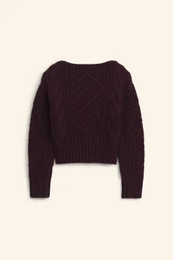 Sale JERSEY PUNTO LANA 100% LIMITED EDITION Mujer Cárdigan / Jerséis|Punto