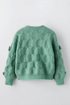 Niños ZARA 6 - 14 Años·Punto<JERSEY PUNTO LAZOS