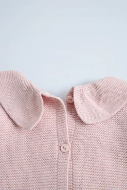 Niños ZARA 0 - 6 Meses·Punto|0 - 6 Meses·Básicos<JERSEY PUNTO LINKS CUELLO