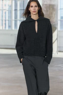 Outlet JERSEY PUNTO LISO BOLSILLOS PLASTRÓN Mujer Cárdigan / Jerséis|Punto