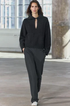 Outlet JERSEY PUNTO LISO BOLSILLOS PLASTRÓN Mujer Cárdigan / Jerséis|Punto