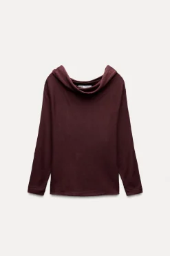 Outlet JERSEY PUNTO LISO CON LANA Y SEDA Mujer Cárdigan / Jerséis|Punto