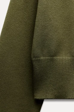 Sale JERSEY PUNTO LISO MANGA ANCHA Mujer Cárdigan / Jerséis|Punto