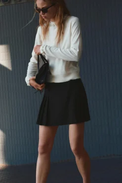 Fashion JERSEY PUNTO LISO PERLAS Mujer Cárdigan / Jerséis|Punto