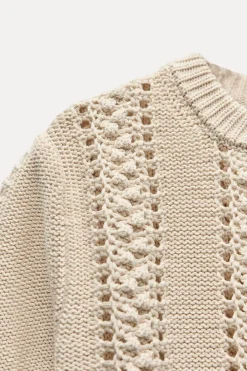 Clearance JERSEY PUNTO MANGA CORTA Mujer Cárdigan / Jerséis|Punto