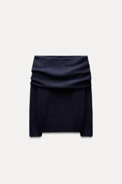 Online JERSEY PUNTO OFF SHOULDER Mujer Cárdigan / Jerséis|Punto