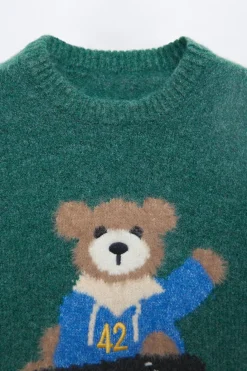 Niños ZARA 1½ - 6 Años·Punto|1½ - 6 Años·Punto<JERSEY PUNTO OSO