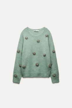 Clearance JERSEY PUNTO PEDRERÍA CON ALPACA Mujer Cárdigan / Jerséis|Punto