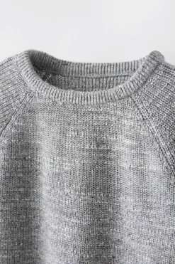 Niños ZARA 6 - 18 Meses·Conjuntos|6 - 18 Meses·Punto<JERSEY PUNTO PERLADO