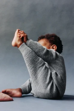 Niños ZARA 6 - 18 Meses·Conjuntos|6 - 18 Meses·Punto<JERSEY PUNTO PERLADO