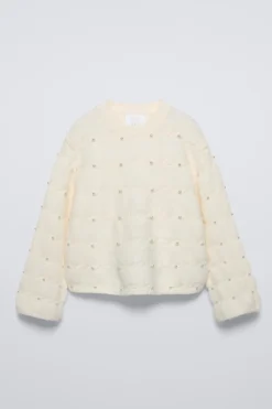 Niños ZARA 6 - 14 Años·Punto<JERSEY PUNTO PERLAS