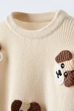 Niños ZARA 1½ - 6 Años·Punto|1½ - 6 Años·Punto<JERSEY PUNTO PERRITOS