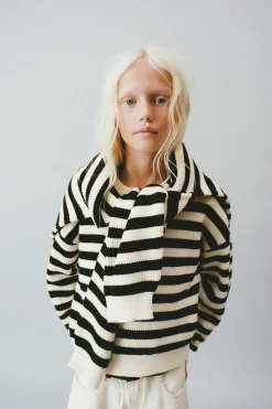 Niños ZARA 6 - 14 Años·Punto<JERSEY PUNTO RAYAS