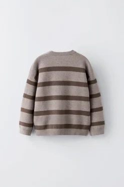 Niños ZARA 1½ - 6 Años·Punto|1½ - 6 Años·Punto<JERSEY PUNTO RAYAS BOLSILLO