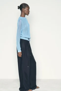 New JERSEY PUNTO RED Mujer Cárdigan / Jerséis|Punto