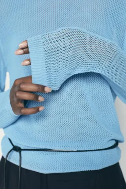 New JERSEY PUNTO RED Mujer Cárdigan / Jerséis|Punto