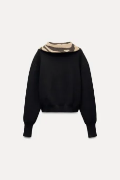 Outlet JERSEY PUNTO SOLAPA JACQUARD ANIMAL Mujer Cárdigan / Jerséis|Punto