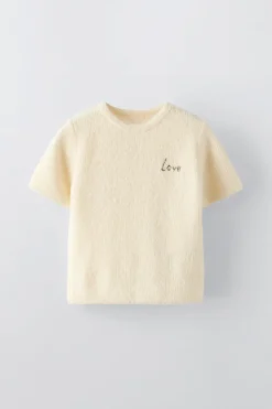 Niños ZARA 6 - 14 Años·Punto<JERSEY PUNTO TEXTO