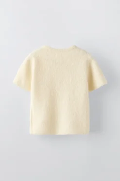 Niños ZARA 6 - 14 Años·Punto<JERSEY PUNTO TEXTO