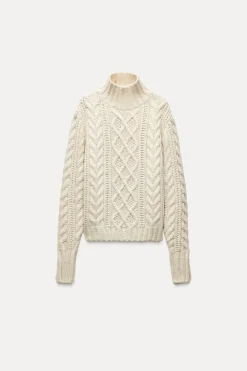 Best JERSEY PUNTO TRENZADO Mujer Cárdigan / Jerséis|Punto