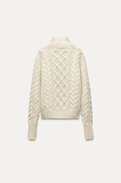 Best JERSEY PUNTO TRENZADO Mujer Cárdigan / Jerséis|Punto