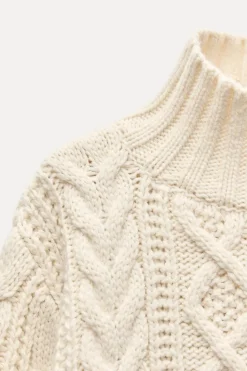 Best JERSEY PUNTO TRENZADO Mujer Cárdigan / Jerséis|Punto