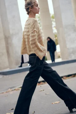 Online JERSEY PUNTO VOLANTES Mujer Cárdigan / Jerséis|Punto