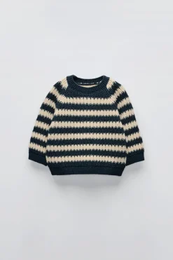 Niños ZARA 6 - 18 Meses·Punto<JERSEY RAYAS