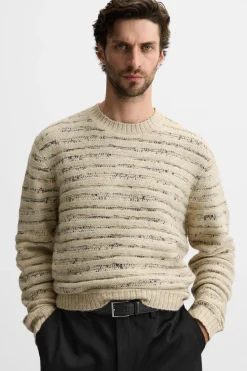 New JERSEY RAYAS IRREGULARES Hombre Jerséis / Chaquetas