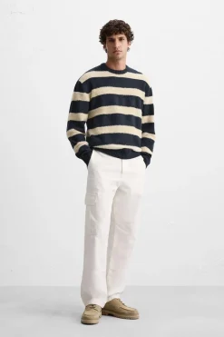 Best JERSEY RAYAS TEXTURA Hombre Jerséis / Chaquetas