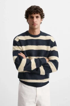 Best JERSEY RAYAS TEXTURA Hombre Jerséis / Chaquetas