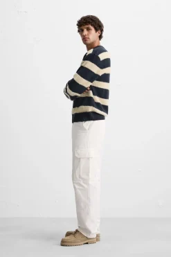 Best JERSEY RAYAS TEXTURA Hombre Jerséis / Chaquetas