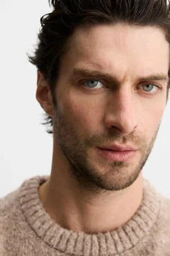 Best JERSEY RAYAS TEXTURA BOUCLÉ Hombre Jerséis / Chaquetas