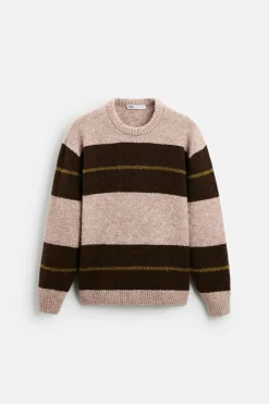 Best JERSEY RAYAS TEXTURA BOUCLÉ Hombre Jerséis / Chaquetas