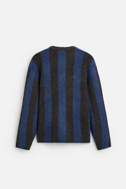 Clearance JERSEY RAYAS VERTICALES TEXTURA Hombre Jerséis / Chaquetas