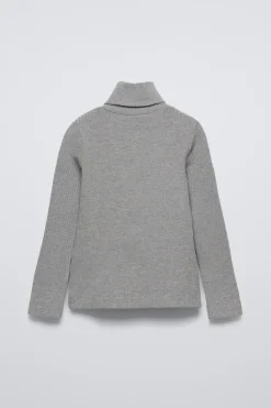 Niños ZARA 6 - 14 Años·Camisetas<JERSEY RIB CUELLO VUELTO