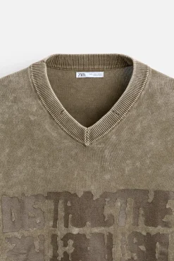 Clearance JERSEY TEXTO ESTAMPADO Hombre Jerséis / Chaquetas