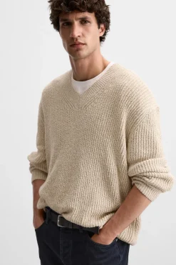 Hot JERSEY TEXTURA BOUCLÉ Hombre Jerséis / Chaquetas