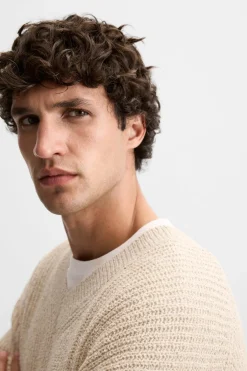 Hot JERSEY TEXTURA BOUCLÉ Hombre Jerséis / Chaquetas