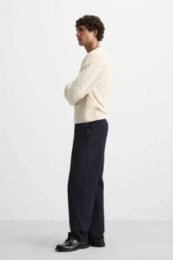 New JERSEY TRENZAS LANA Hombre Jerséis / Chaquetas