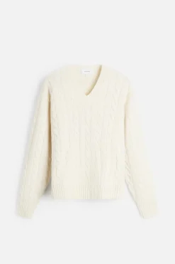 New JERSEY TRENZAS LANA Hombre Jerséis / Chaquetas