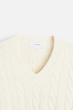 New JERSEY TRENZAS LANA Hombre Jerséis / Chaquetas