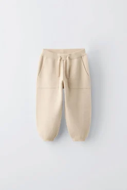 Niños ZARA 1½ - 6 Años·Punto|1½ - 6 Años·Pantalones<JOGGER PUNTO BOLSILLOS