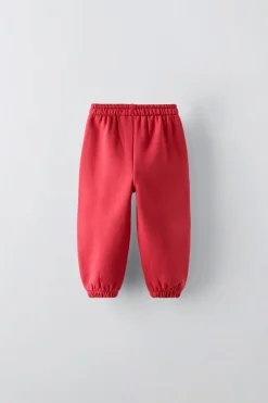 Niños ZARA 1½ - 6 Años·Pantalones|1½ - 6 Años·Chándal<JOGGING TEXTO FLOCK