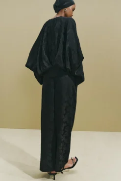 New KIMONO JACQUARD ZW COLLECTION Mujer Chaquetas / Cazadoras|Camisas / Blusas