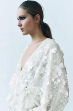 Hot KIMONO LENTEJUELAS ZW COLLECTION Mujer Chaquetas / Cazadoras