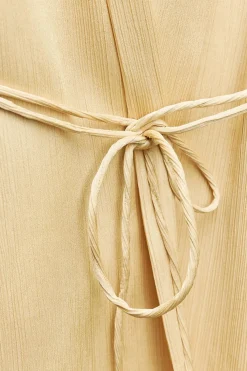 Discount KIMONO PLISADO CINTURÓN Mujer Chaquetas / Cazadoras